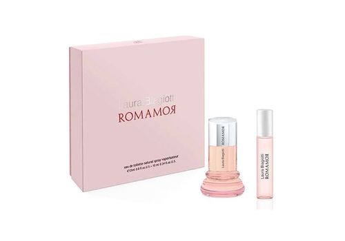 Set de Parfum Femme Romamor Laura Biagiotti (2 pcs) au meilleur prix au Maroc