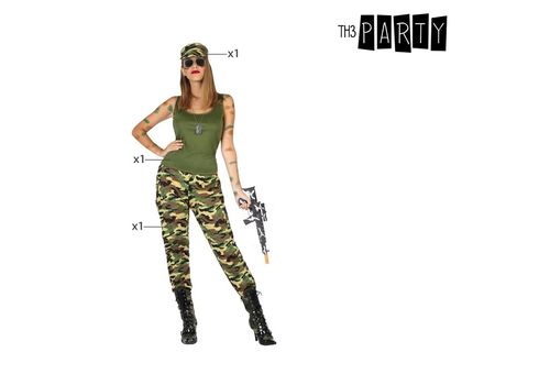 Déguisement pour Adultes Camouflage Vert (3 Pcs) au meilleur prix au Maroc