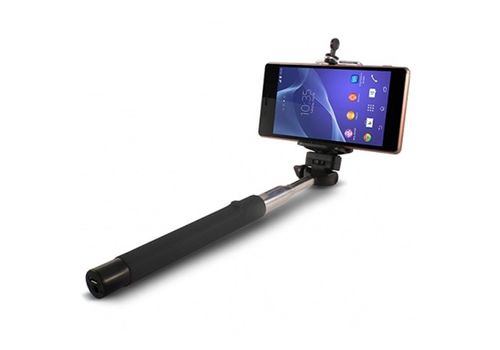Perche à Selfie Extensible Bluetooth 45 mAh Noir au meilleur prix au Maroc