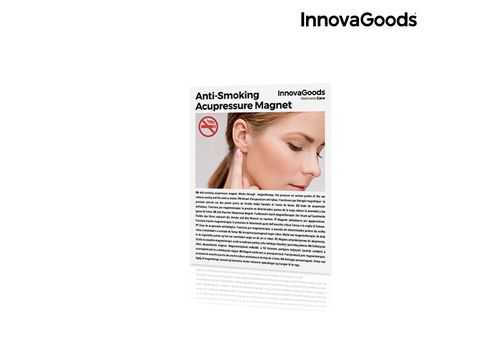 Aimant Anti-tabac d'Acupression InnovaGoods au meilleur prix au Maroc