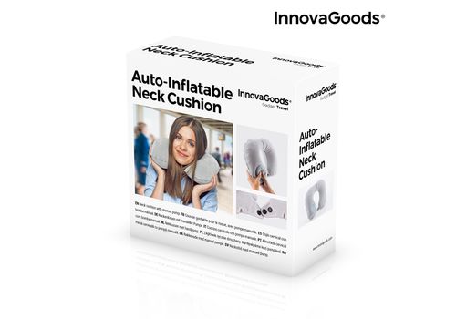 Coussin Cervical Auto-Gonflable InnovaGoods au meilleur prix au Maroc
