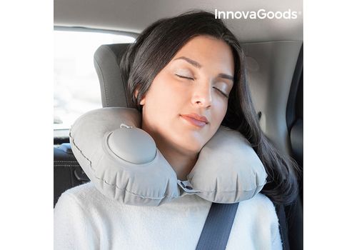Coussin Cervical Auto-Gonflable InnovaGoods au meilleur prix au Maroc