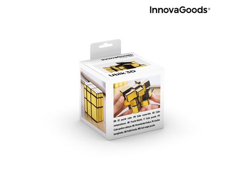 Cube Magique Casse-Tête Ubik 3D InnovaGoods au meilleur prix au Maroc