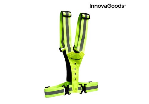 Harnais Réfléchissant avec LED pour Sportifs InnovaGoods au meilleur prix au Maroc
