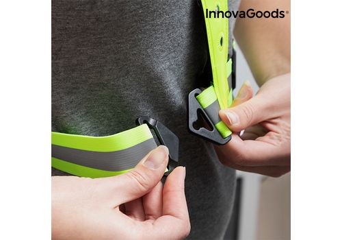 Harnais Réfléchissant avec LED pour Sportifs InnovaGoods au meilleur prix au Maroc