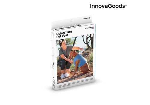 Gilet Rafraîchissant pour Petits Animaux de Compagnie InnovaGoods - S au meilleur prix au Maroc