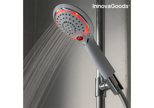 Douche LED avec Capteur et Indicateur de Température InnovaGoods au meilleur prix au Maroc