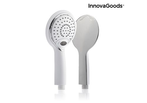 Douche LED avec Capteur et Indicateur de Température InnovaGoods au meilleur prix au Maroc