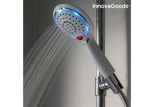 Douche LED avec Capteur et Indicateur de Température InnovaGoods au meilleur prix au Maroc