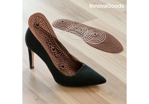 Semelles Magnétiques d'Acupression InnovaGoods au meilleur prix au Maroc