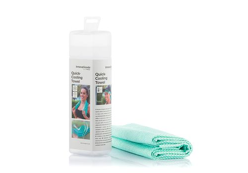 Serviette de Sport de Refroidissement Instantané Effet Glace InnovaGoods au meilleur prix au Maroc