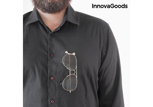 Porte-Lunettes Magnétique InnovaGoods (Pack de 2) au meilleur prix au Maroc
