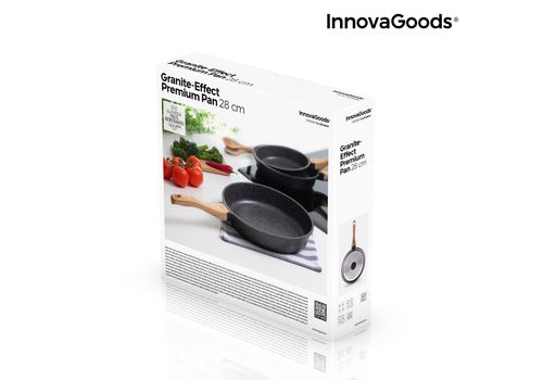 Poêle Premium Effet Granite InnovaGoods 28 cm au meilleur prix au Maroc