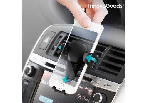 Support Gravitationnel de Téléphones Portables pour Voiture InnovaGoods au meilleur prix au Maroc