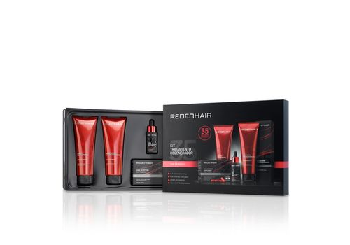 Ensemble de Traitement Anti-Chute Régénérant Capillaire Redenhair (4 Pièces) au meilleur prix au Maroc