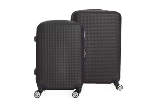 Set 2 Valises Summer 2019 4R Moyenne et Grande  - Noire au meilleur prix au Maroc