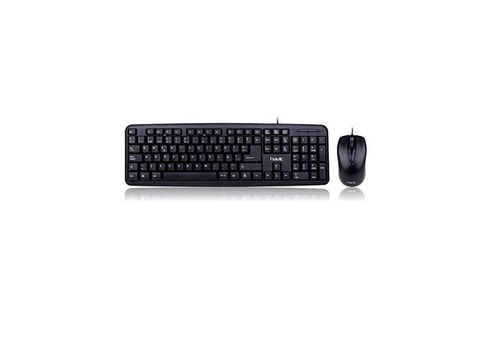 KIT Clavier et souris filaire Durable, boutons confortables ..... - HV-KB570CM au meilleur prix au Maroc