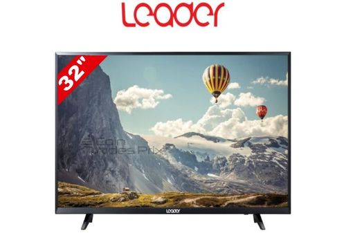 TV LCD LED 32" HD,TNT/Satellite,VGA  2x HDMI, USB, PERITEL LE-CTV3200SAT-BK au meilleur prix au Maroc