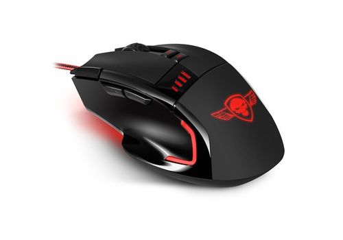 Souris filaire Gamer Capteur optique 3200 dpi Max - 8 boutons Rétro-éclairage rouge - PRO-M5 au meilleur prix au Maroc