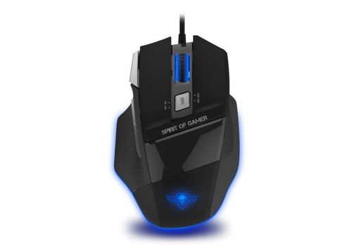 Souris Gamer Pro-M8 Light Edition - rétro-éclairage 4 couleurs et une résolution maximale 3500 dpi au meilleur prix au Maroc