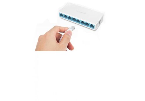 Switch de bureau 8 ports 10/100 Mbps au meilleur prix au Maroc