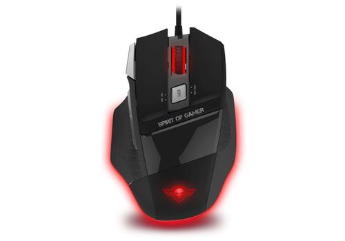 Souris Gamer Pro-M8 Light Edition - rétro-éclairage 4 couleurs et une résolution maximale 3500 dpi au meilleur prix au Maroc