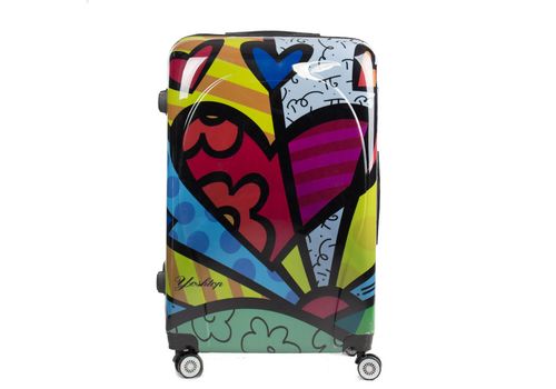 Valise POLYCARBONATE Roue Double Grande 4R au meilleur prix au Maroc