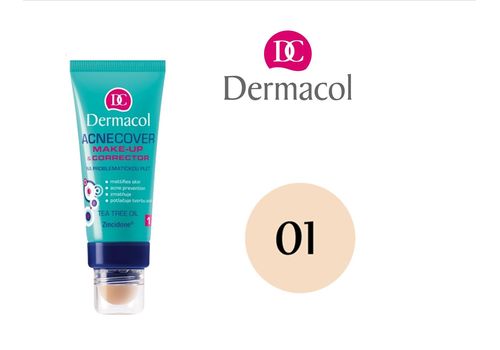 Dermacol Fondation  - Acnecover Make-Up & Corrector 1 au meilleur prix au Maroc
