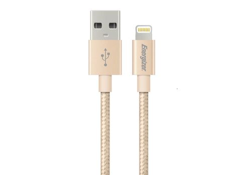Câble Usb Lightning Metal Gold au meilleur prix au Maroc