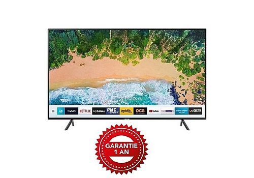 SAMSUNG SMART 55" NU7100 2018 TV FLAT 4K UHD SERIE 7 au meilleur prix au Maroc