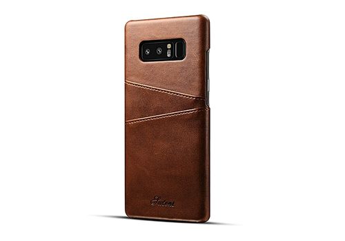 Fashion Case Coque Original 100 % Cuir Pour Samsung S8 au meilleur prix au Maroc
