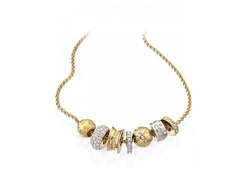 Swarovski Collier Kauri- Doré & Argenté au meilleur prix au Maroc