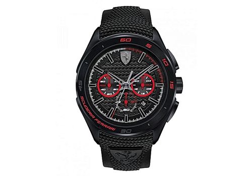 Scuderia Ferrari Montre Gran Premio  - Noir au meilleur prix au Maroc