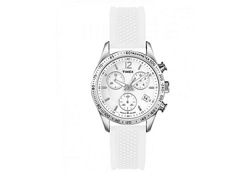 Timex Montre Kaléidoscope Chronographe T2P061 - Femme - Blanc au meilleur prix au Maroc