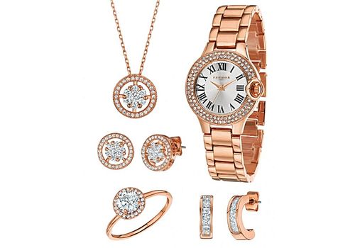 Fervor Montreal Set de Montre et Bijoux Pour Femme - L099 au meilleur prix au Maroc
