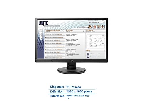 HP ECRAN 21 POUCES V214A au meilleur prix au Maroc