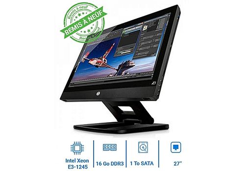 HP Z1 G1 ALL IN ONE REMIS A NEUF au meilleur prix au Maroc