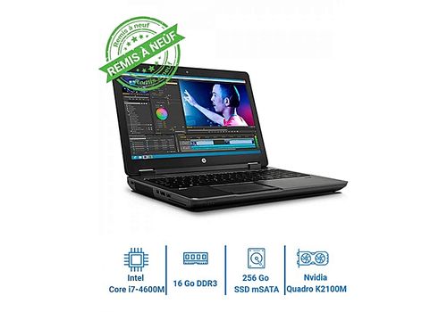 HP Zbook 15 G1 au meilleur prix au Maroc