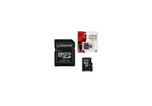 Kingston Carte mémoire 64GB au meilleur prix au Maroc