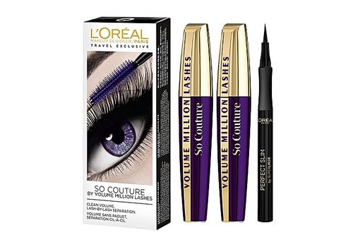 L'Oréal Pack So Couture de 2 Mascaras + 1 Superliner - Noir au meilleur prix au Maroc