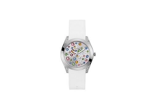 Guess Montre Wonderlust de Guess W1059L1 - Blanc au meilleur prix au Maroc