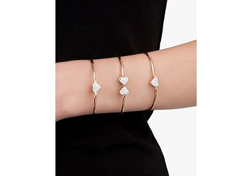 Folli Follie Bracelet Heart - Doré au meilleur prix au Maroc