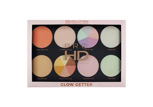 Makeup Revolution Pro HD Highlighter Palette Glow Getter au meilleur prix au Maroc