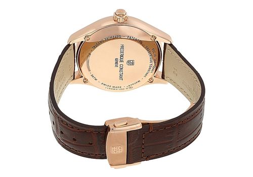 Frédérique Constant Montre Homme Slim FC-235M4S5 - Marron au meilleur prix au Maroc