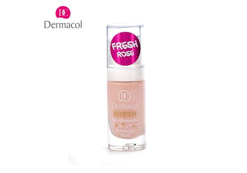 Dermacol Fondation – Sheer Face Illuminator Fresh Rose 15 ml au meilleur prix au Maroc