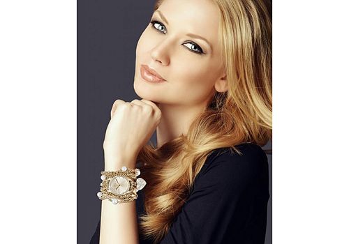 Temptation Montre Bracelet  TEA-2015-10 - Doré au meilleur prix au Maroc