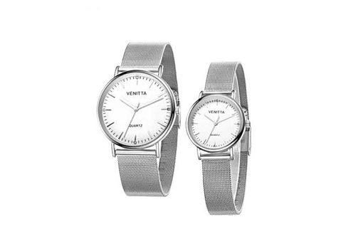 Venitta Coffret Montres pour Elle et Lui de Venitta - Argenté au meilleur prix au Maroc