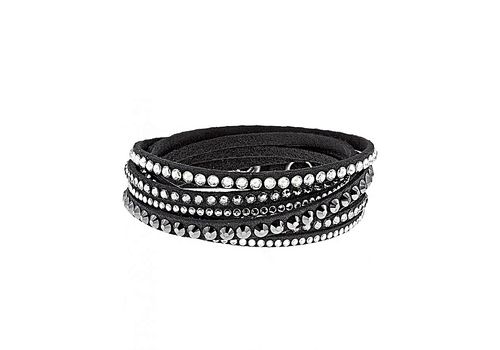 Swarovski Bracelet Slake Deluxe de Swarovski - Noir au meilleur prix au Maroc
