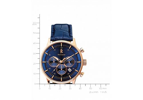 Pierre Lannier Montre Élégance Chronographe 225D466 - Bleu au meilleur prix au Maroc