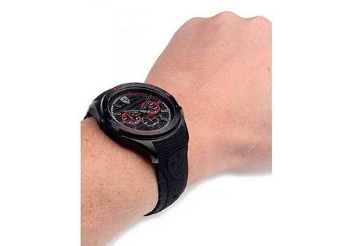 Scuderia Ferrari Montre Gran Premio  - Noir au meilleur prix au Maroc